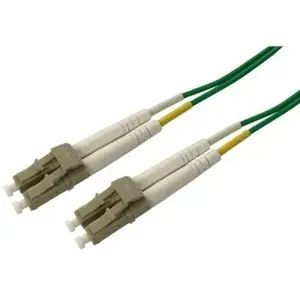Enet LC2-GN10G-5M-ENC - 5M LC-LC Duplex Multimode Fiber Patch Cable - OM3 Green