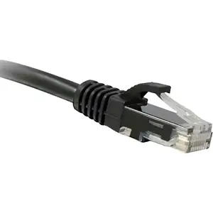 Enet C5E-BK-35-ENC - CAT5E BLACK 35 FOOT PATCH CABLE WITH SNAGLESS MOLDED BOOT (UTP) HIGH-QUALIT