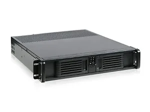 Istar D-200-PFS - Rack-Mountable ATX Server Chassis with USB Ports - Black