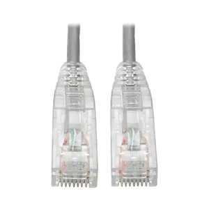 Tripp Lite N201-S6N-GY - 6-Inch Slim Gray CAT6 Gigabit Snagless Patch Cable