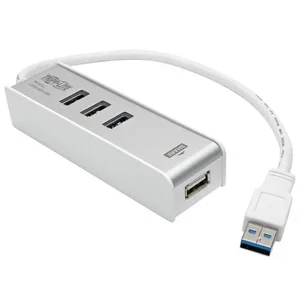 Tripp Lite U360-003-KM - 3-Port USB 3.0 Hub for Keyboard, Mouse & File Sharing