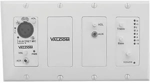 Valcom VC-V-9985W - In-wall Modular Mixer with Multiple Inputs