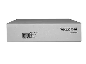 Valcom VIP-848 - NETWORKED INPUT AND RELAY MODULE