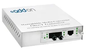 Addon ADD-MFMC-FX-ST - 10/100BASE-TX to 100BASE-FX Managed Media Converter