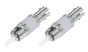 Addon ADD-ATTN-STPC-5DB - 2-PACK OF 5DB FIXED ST MALE TO ST FEMALE OS1 SMF SIMPLEX FIBER ATTENUATORS - LIM