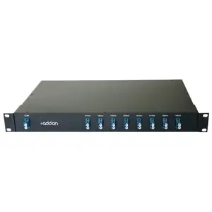 Addon ADD-CWDMMUX8-LC - 8-Channel CWDM MUX/DEMUX Rack Mount with LC Connectors