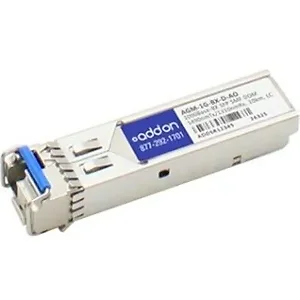 Addon AGM-1G-BX-D-AO - NETGEAR COMPATIBLE TAA COMPLIANT 1000BASE-BX SFP TRANSCEIVER (SMF, 1490NMT