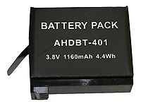 BATTERY TECHNOLOGY-GPRO-AHDBT-401