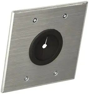 C2g 40546 - Double Gang Wall Plate with 1.5in Grommet Pass Through
