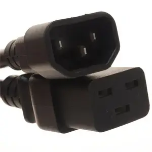 Tripp Lite 010-9365 - Powerware 8ft IEC Power Cable C14 to C19