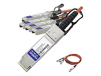 ADDONICS-QSFP-4SFP-AOC4M-AO