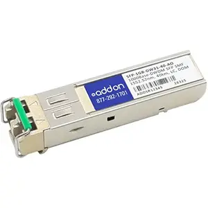 Addon SFP-1GB-DW31-40-AO - MSA SFP 40KM 1-GIG DWDM LC Transceiver 1552.52NM