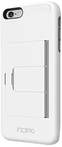 Ipio IPH-1201-WHTGRY - Incipio STOWAWAY Case for iPhone 6 Plus - Dual Color