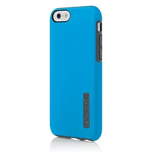 Ipio IPH-1179-CYGY - Incipio DualPro Back Cover for iPhone 6/6s - Gray/Cyan