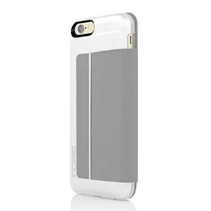 Ipio IPH-1350-WLGRY - Incipio Highland Flip Cover for iPhone 6/6s - White/Light Grey
