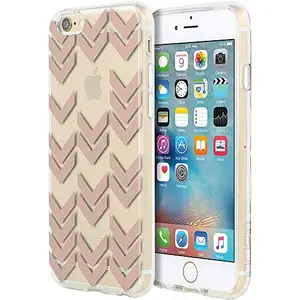 Ipio IPH-1386-RSGLD - Incipio ISLA Design Series - Rose Gold Phone Case for iPhone 6 Plus