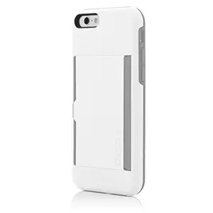 Ipio IPH-1185-WHTGRY - Incipio STOWAWAY Case for iPhone 6/6s - Gray/White