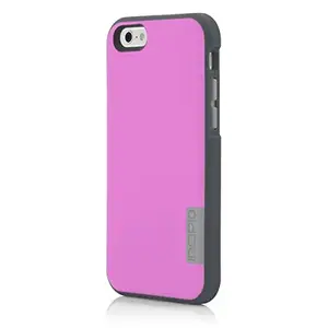 Ipio IPH-1186-BPNKCHGY - Incipio Phenom Case for iPhone 6/6s - Charcoal Pink