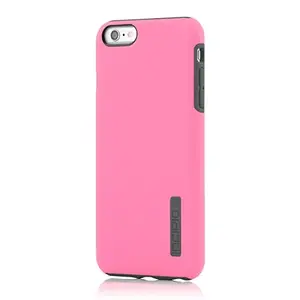 Ipio IPH-1195-HPNKCH - Incipio DualPro Case for iPhone 6 Plus - Charcoal/Pink