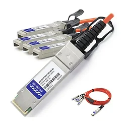 ADDONICS-AOC-QSFP-4SFP-10G-3M-AO