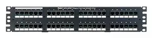 Panduit DP48584TV25Y - Data-Patch 48-Port Patch Panel, 2U, 19" Rack