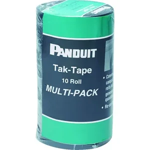 Panduit TTR-35RX0 - Hook & Loop Cable Management Tape - 35 ft - Black