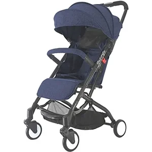 Babyroues 4600 - ROLL AND GO STROLLER - BLUE/BLACK FRAME