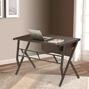 Inland 5004 - Modern Coffee Computer Desk - Sleek Contemporary Design