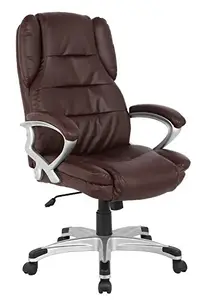 Inland 05172 - Ergonomic Brown Gaming Office Chair for Ultimate Comfort