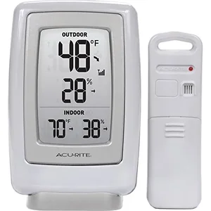 Chaney Instruments 00611A3 - AcuRite Wireless Indoor/Outdoor Thermo-Hygrometer