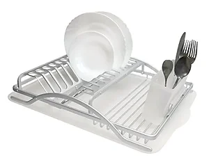 Real Home Innovations 009-09304 - Aluminum Dish Rack Set