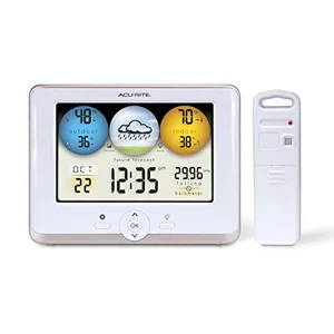 Chaney Instruments 01123M - Wireless Color Weather Station with Forecast Display