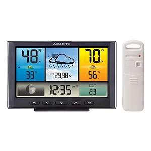 Chaney Instruments 02098 - AcuRite Color Display Weather Station with Forecast