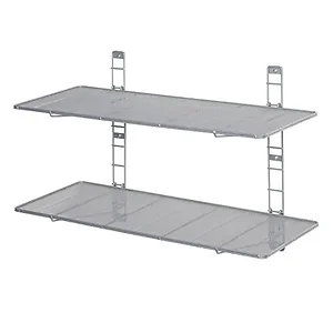 Seville Classics WEB473 - 2Tier HeavyDuty Wall Shelves