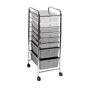 Seville Classics WEB493 - 8Drawer Storage Organizer Cart