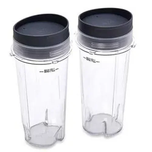 Sharkninja XSK2424 - Nutri Ninja Cups w Lids 2 24oz