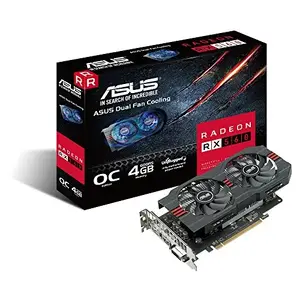 Asus RX560-O4G-EVO - AMD Radeon RX 560 4GB Graphics Card - OC Edition