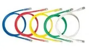Panduit NK6PC10RDY - NetKey CAT 6 Patch Cable - 10 ft - Red