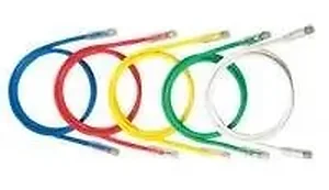 Panduit NK6PC20YLY - NetKey CAT 6 Patch Cable, 20 ft, Yellow