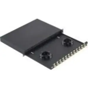 Panduit NKFD1W24BUDLCZ - NetKey 1U Fiber Drawer with LC SM Splice Tray