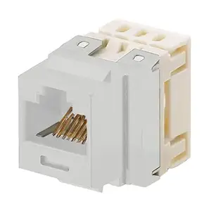 Panduit NKP5E88MGR - NetKey Cat 5e Punchdown UTP Jack Module - Green