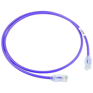 Panduit UTP28X3MVL - TX6A-28 10ft Category 6A Patch Cable - Violet