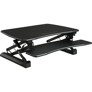 Lorell LLR99553 - V2 Sit-to-Stand Adjustable Desk Riser - Black