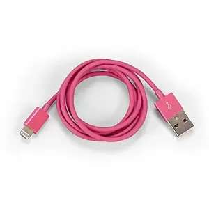 Io Magic I012U04LR - 4FT Apple Certified Red Lightning Cable - Fast Charging