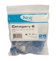 Cablesys-ICC-CAT6JKPK-BL
