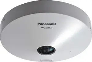 Panasonic WV-X4171 - iA(Intelligent Auto) H.265 360-Degree Indoor 9 Megapixel Dome Camera