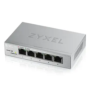 Zyxel GS1200-5 - FANLESS 5 PORT GBE L2 WEB MANAGED SWITCH