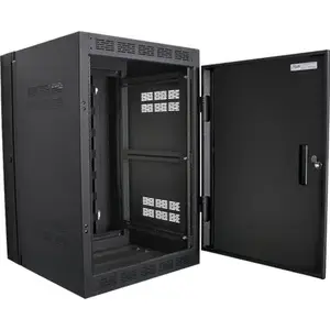 Atlasied WMA24-23 - Adjustable Wall Rack with 24RU Capacity and 23.5in Depth