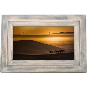 Idea Electronics DF702 DW - Digital WiFi Picture Frame with Touch Screen - Driftwood
