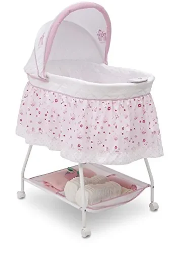 Delta Children 25022-2208 - Disney Baby Ultimate Sweet Beginnings Bassinet